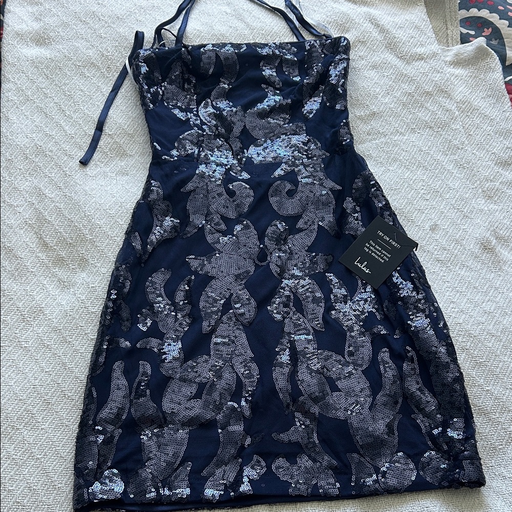 Lulus sincerest shine mini dress